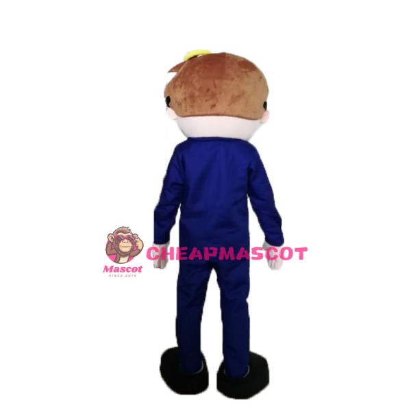 Handsome Boy Mascot Costume