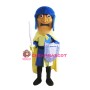 Blue Solider Mascot Costume