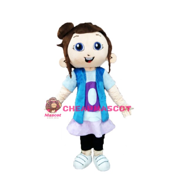 Cute Girl Mascot Costume