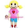 Surfer Girl Mascot Costume