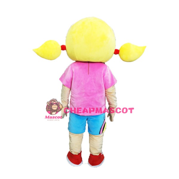 Surfer Girl Mascot Costume