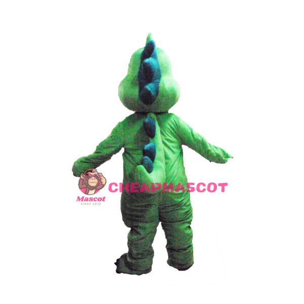 Cute Green Lightweight Dinosaur Mascot Costume