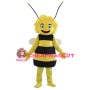 Happy Lightweight Girl Bee Mascot Costume