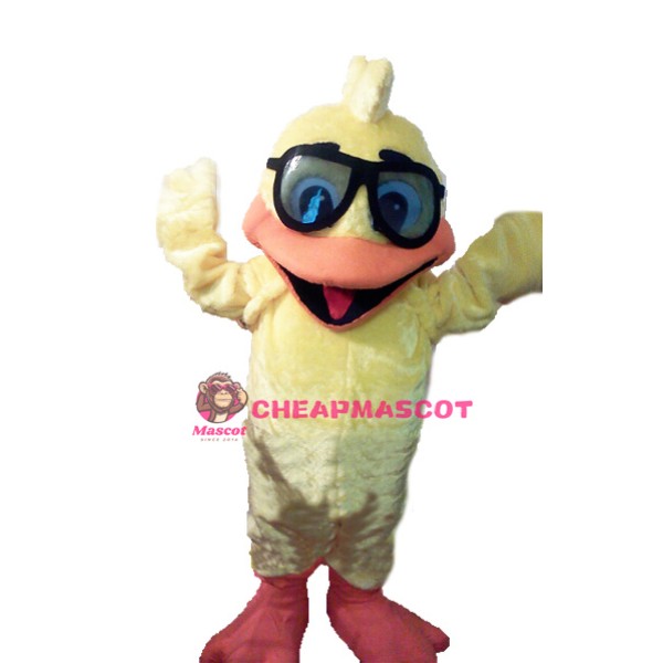 Lovely Yellow Duck Mascot Costume
