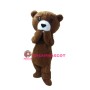Plush Fur Teddy Bear Mascot Costume