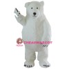 White Polar Bear Mascot Costume