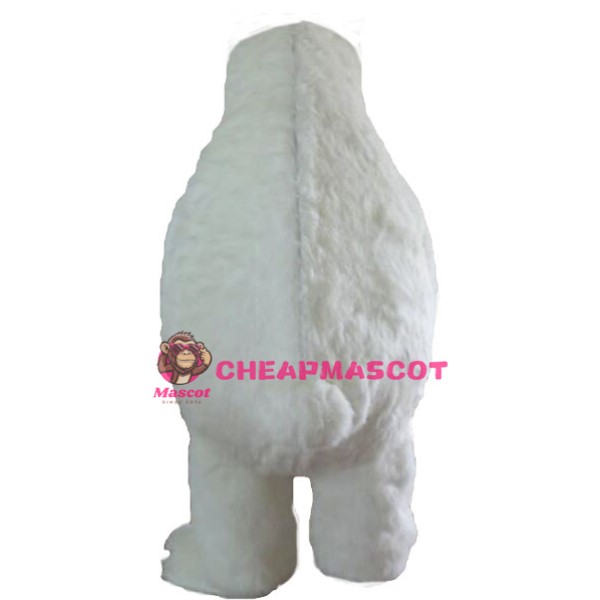 White Polar Bear Mascot Costume