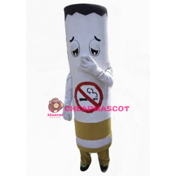 No Smoking Advertising Lung Health Cigarette Mascot Costumes
