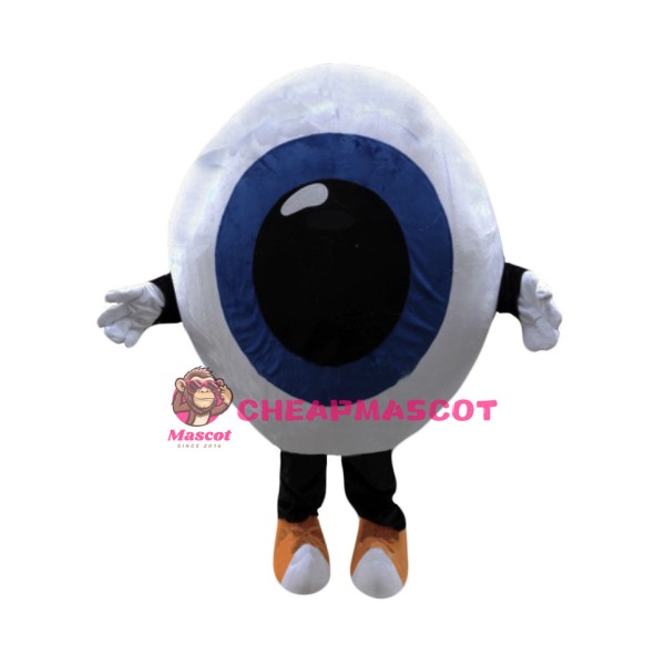 Eyeball Mascot Costume for Bussiness or Charity Event