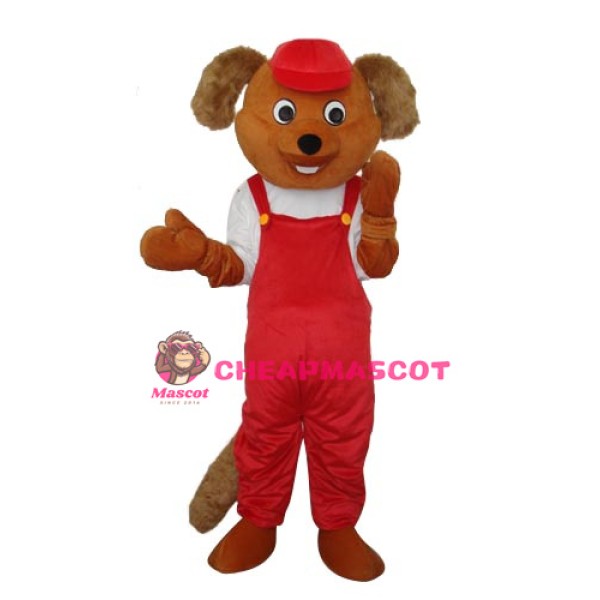 Bear Beaver Rat Mascot Adult Costume