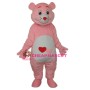 Red Heart Bear Mascot Adult Costume