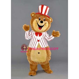 Happy Bear Costume Mascot
