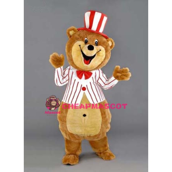 Happy Bear Costume Mascot