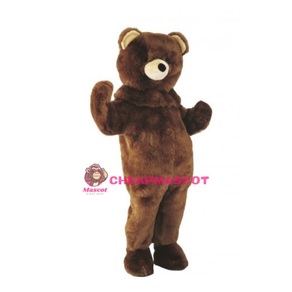 Brown Bear Mascot Costume