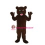 Brown Bear with Sharp Tooth Mascot Adult Costume