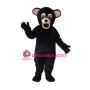 Black Dog Bear Mascot Adult Costume