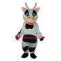 Black Dot Cow Mascot Adult Costume