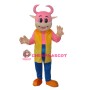 No.1 Cow Mascot Adult Costume