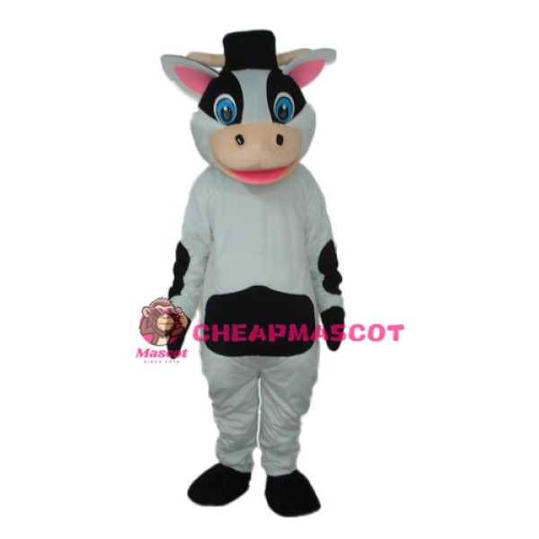 Strange Cow Mascot Adult Costume