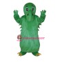 Green Chinese Dinosaur Adult Mascot Costume