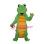 Happy Lizard Dinosaur Mascot Adult Costume