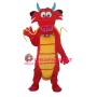 Red Mushu Mascot Adult Costume