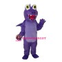 Purple Thorn Dragon Mascot Adult Costume