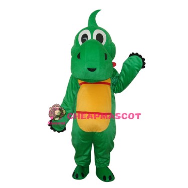 Yoshi Dinosaur Mascot Adult Costume