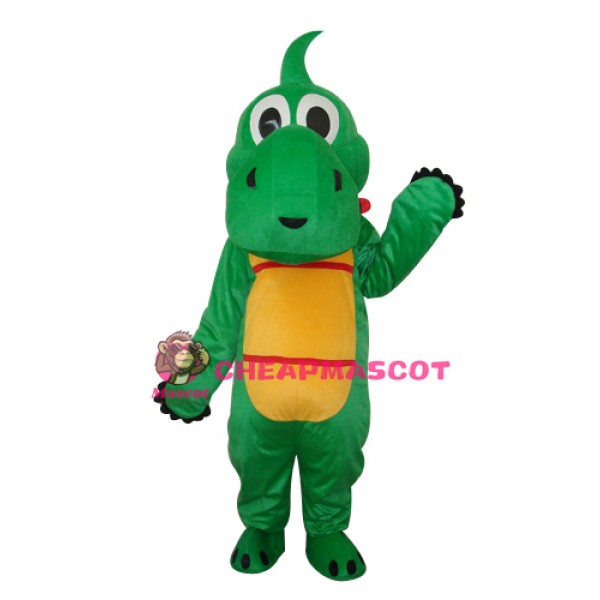 Yoshi Dinosaur Mascot Adult Costume