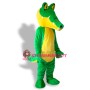 Long Mouth Green Crocodile Adult Mascot Costume