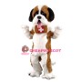 St. Bernard Dog Costume Mascot