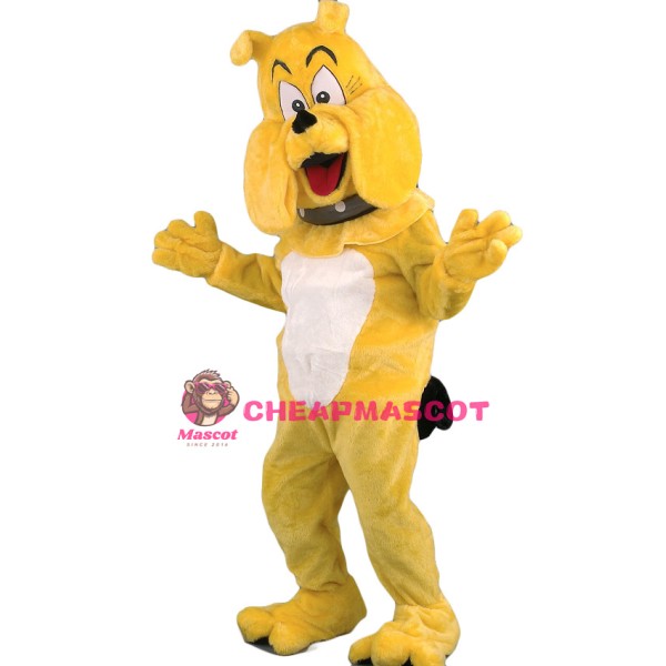 Cartoon Bulldog Costume Mascot