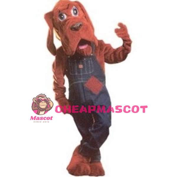 Bloodhound Mascot Costume