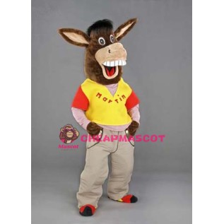 Martin the Donkey Mascot Costume