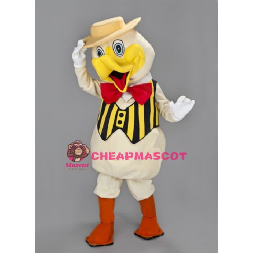 Dapper Duck Mascot Costume