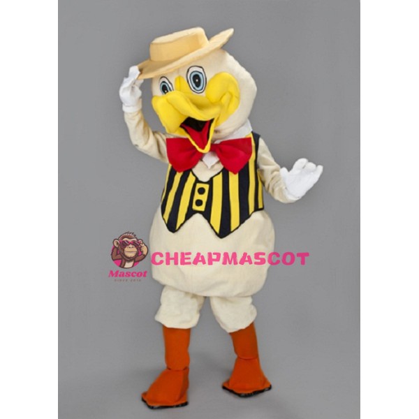 Dapper Duck Mascot Costume