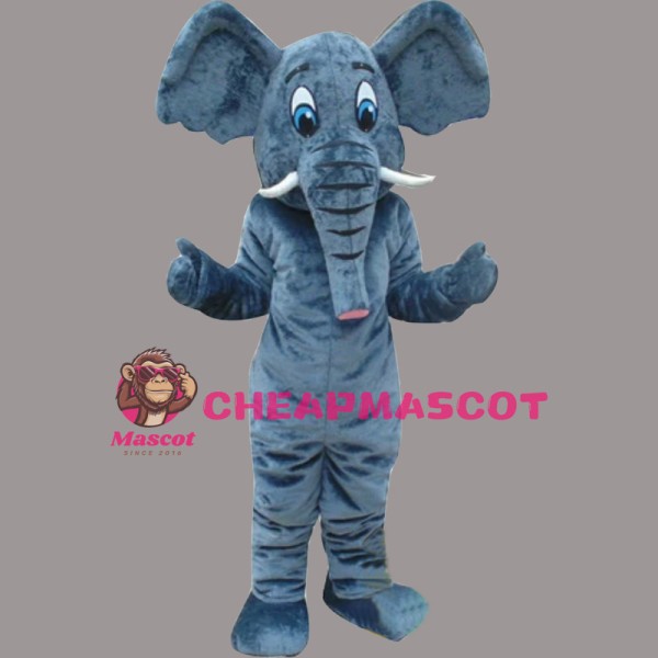 Elephant Mascot Costume Cartoon Costum