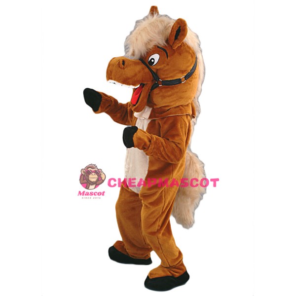 Stable Horse Mascot Costume - Plush