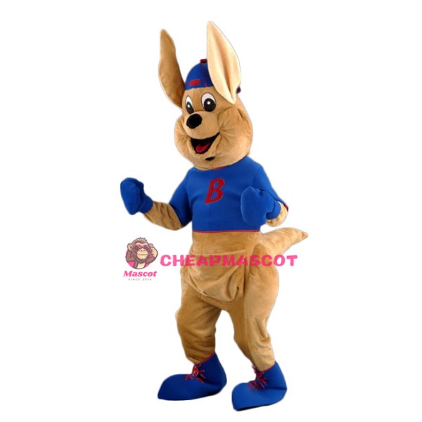 Boxing Kangaroo Mascot Costume
