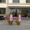 Red & Pink Kangaroo Mascot Costume
