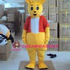 Yellow Kangaroo Mascot Costume