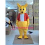 Yellow Kangaroo Mascot Costume