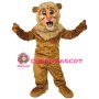 Happy Lion Mascot Costume