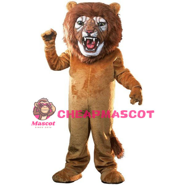 Super Lion Mascot Costume
