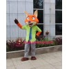Nick Fox Mascot Costume Zoo Role Playing