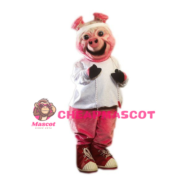 Ollie Oink Pig Mascot Costume