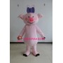 Character Adult cute pink pig Mascot Costume