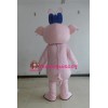 Character Adult cute pink pig Mascot Costume