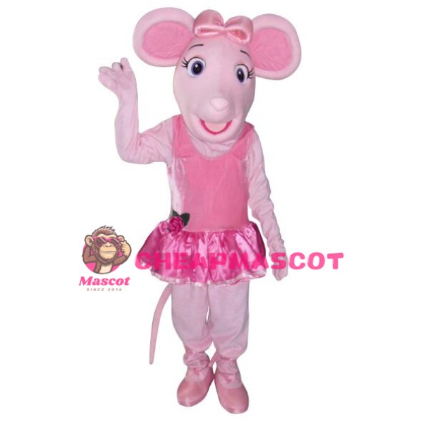 Angelina Ballerina Pig mascot costumes