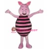 Pink Pig Mascot costume